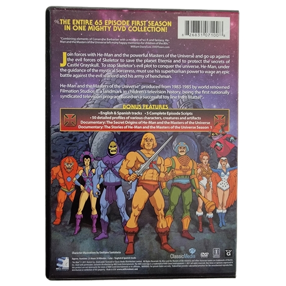 He-Man and the Masters of the Universe: The Complete First Season (DVD, 2011) - Picture 7 of 8